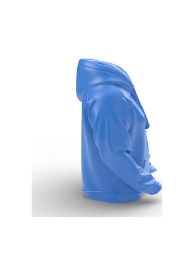 Hoodie Tasarımlı Dekoratif Kalemlik Mavi