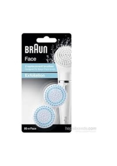 Braun Face Yüz Temizleme Yedek Fırça Başlıkğı 2Li 80E Cihaz Yok