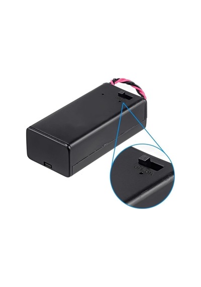 Ic233d 9v Pil Kutusu Kapaklı