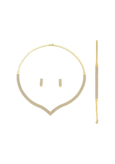 Suyolu Set 3 Sıra 27,00 Gram 14 Ayar Altın