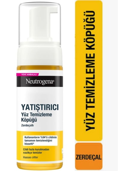 Neutrogena Zerdeçallı Yatıştırıcı Yüz Temizleme Köpüğü 150 Ml