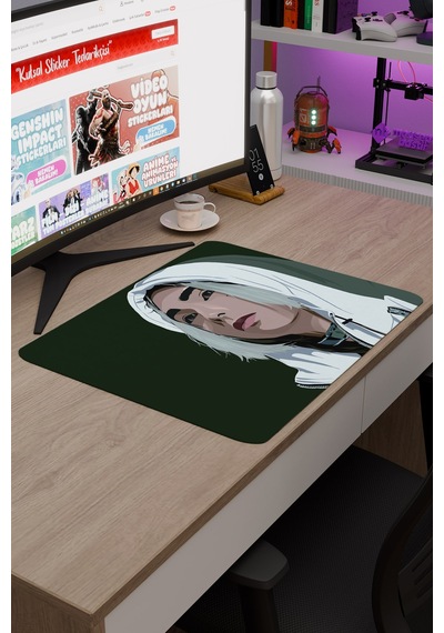 Alice İn Borderland V3 48x40 Xl Gaming Kauçuk Kaymaz Taban Mouse Pad Fare Altlığı