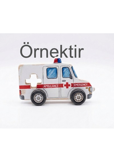 Boyanabilir Ahşap Ambulans