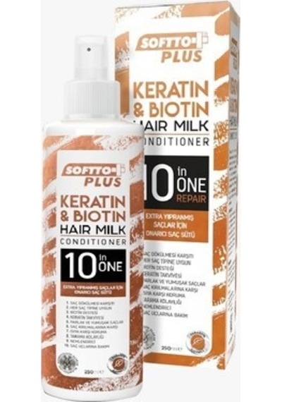 Softto Plus Keratin & Biotin Saç Sütü 200 Ml