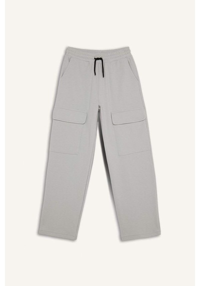 Defacto Loose Fit Beli Lastikli Eşofman Altı Erkek Çocuk G6198a825cwgr94 Gri-gr94