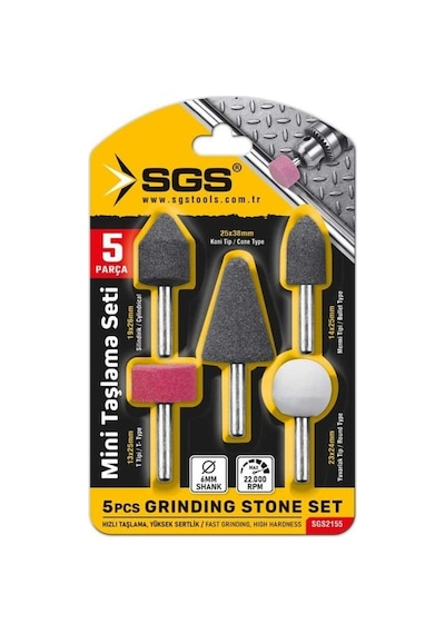 Sgs Mini Taşlama Seti 5 Parça