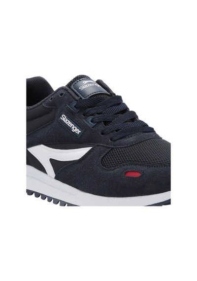 Slazenger OPTIMAX I Erkek  Lacivert / Kırmızı Günlük Spor Ayakkabısı