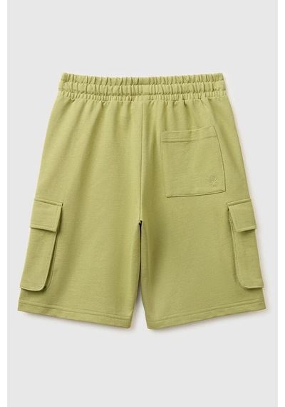 United Colors Of Benetton Erkek Çocuk Beli İp Detaylı Ön Cepli Bermuda Şort Haki 6-14 Yaş-2810 United Colors Of Benetton Erkek Çocuk Beli İp Detaylı Ön Cepli Bermuda Şort Haki 6-14 Yaş-2810