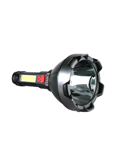 Panther PT-6104 USB Şarjlı Led El Feneri 3W 800 Lümen Siyah