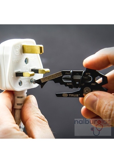 True Utility Tu 206K Fishface 18 Fonksiyonlu  Anahtarlık Çok Renkli