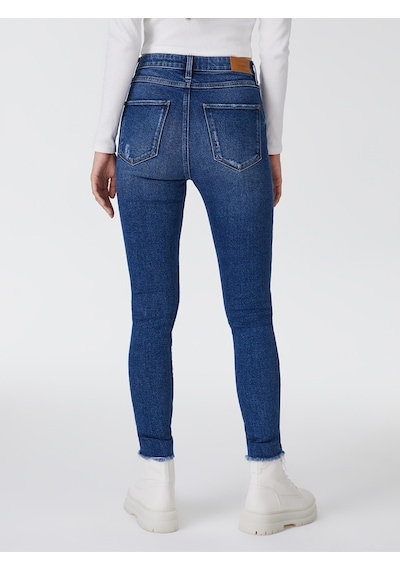 Natalie Skinny Fit Pantolon Lacivert