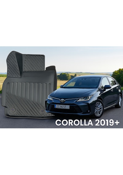 Toyota Corolla 2019+ Uyumlu 3d Oto Paspas Premium
