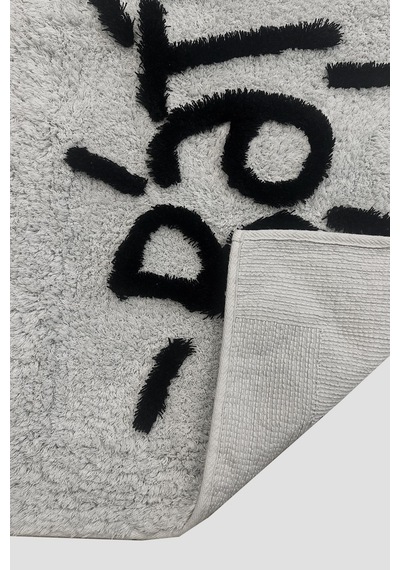Spazio Füme 60x100 Cm Cotton Püsküllü Banyo Paspası Bpmk Renkli