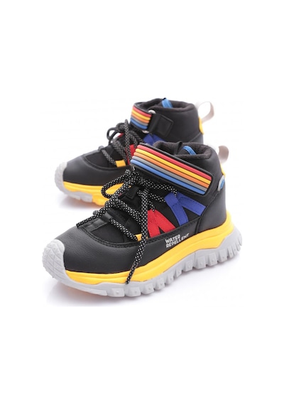 Dudino 4w15c Upo Çocuk Sneaker Spor Ayakkabı Black Yellow