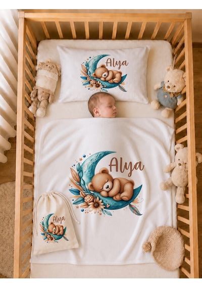 Pia Baby Kız Bebek Hastane Çıkışı 6 Parça %100 Pamuk İsme Özel Kese Hediyeli Tulum Şapka Eldiven Seti 1012tybkyx Krem