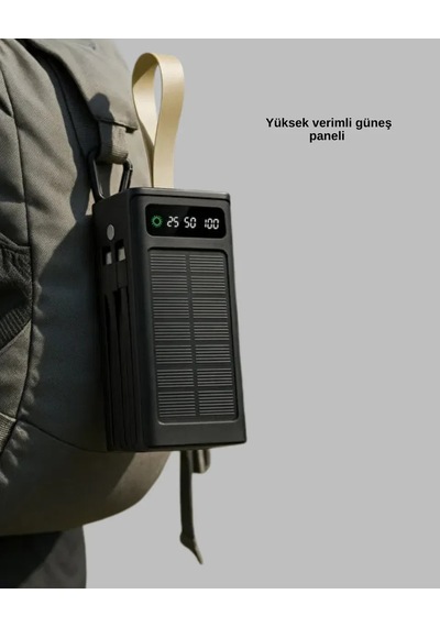 50. 000 Powerbank Güneş Enerjili