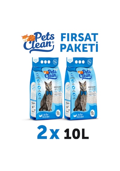 Pets Clean Kedi Kumu Marsilya Sabun Kokulu 10lt 2li