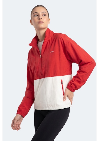 Slazenger Ryder I Kadın Kırmızı Sweatshırt