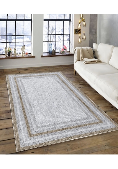 Dijidekor Işıltı Koleksiyonu Model115 Süngerli Dijital Baskılı Saçaksız Mutfak Halısı Yolluk