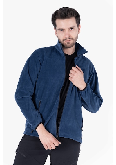 Owl Polar Ceket Tam Fermuarlı 3 Cepli İndigo