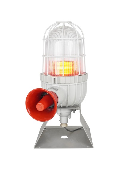 Mesan Exproof Led Siren Kırmızı 24vdc Ms 1281.1.24vdc