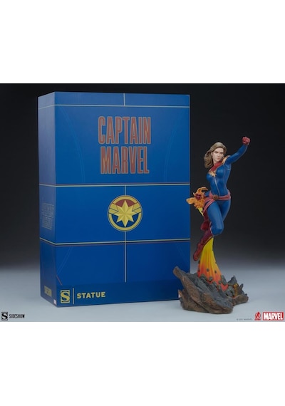 Sideshow Collectibles Captain Marvel Avengers Assemble Statue - 2
