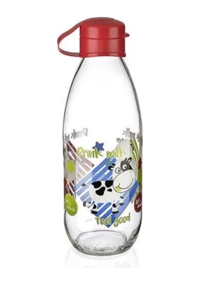 Titiz Süt Su Şişesi Moo Bottle 1 Litre Şişe Temizleme Fırçası