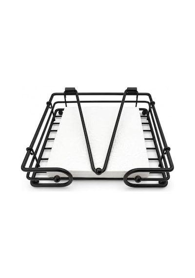 Metal Kare Peçetelik Siyah Masa Üstü Peçete Organizeri, Yaylı Baskı Sistemli Peçete Tutucu, 19x19x4 Cm Modern Mutfak Peçeteliği, Tezgah Üstü Peçete Düzenleyici, Masası İçin Peçetelik - Metal Kare Peçetelik Siyah Masa Üstü Peçete Organizeri, Yaylı Baskı Sistemli Peçete Tutucu, 19x19x4 Cm Modern Mutfak Peçeteliği, Tezgah Üstü Peçete Düzenleyici, Masası İçin Peçetelik -