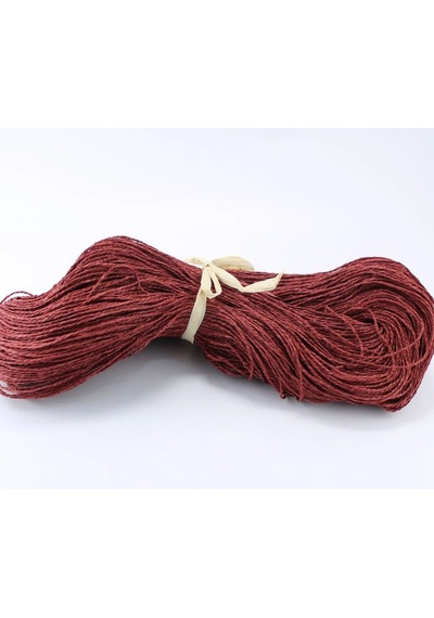 Bordo Renk Çile Kağıt İp Çanta Ipi Supla Ipi No:62 - 550-600 Gr