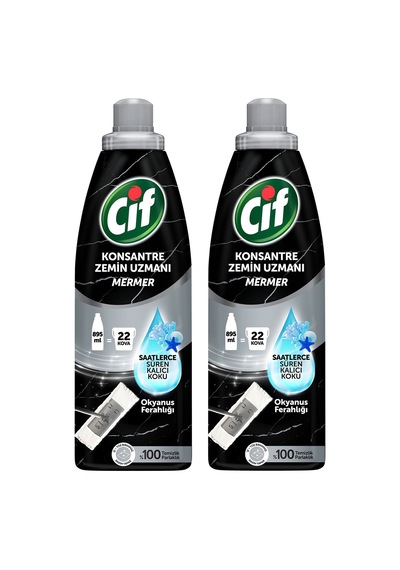 Cif Konsantre Zemin Uzmanı Mermer Okyanus Ferahlığı 2 x 895 ML