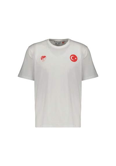 First Company Erkek Milli Takım Tişört 2610101077 Beyaz