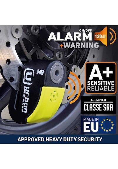 Urban Securıty Ur10 Alarmlı Disk Kilidi