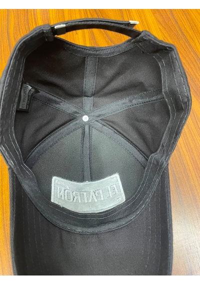 Hamze El Patron Nakışlı Siyah Renk Unisex Cap Şapka