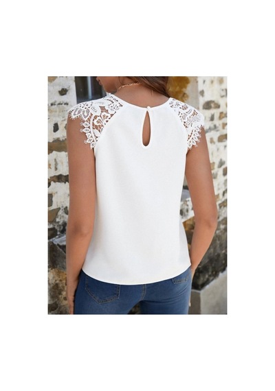 Butik İstanbul Kadın Kısa Kollu Bisiklet Yaka Ithal Krep Bluz Siyah