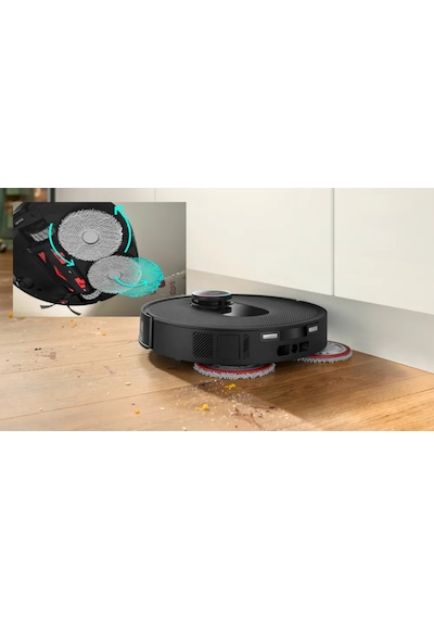 Bosch BCRDW3BX Spotless Max Cam Robot Süpürge Siyah