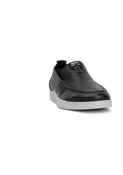 Voyager 5606c Erkek Hakiki Deri Casual Ayakkabı Siyah-siyah Siyah