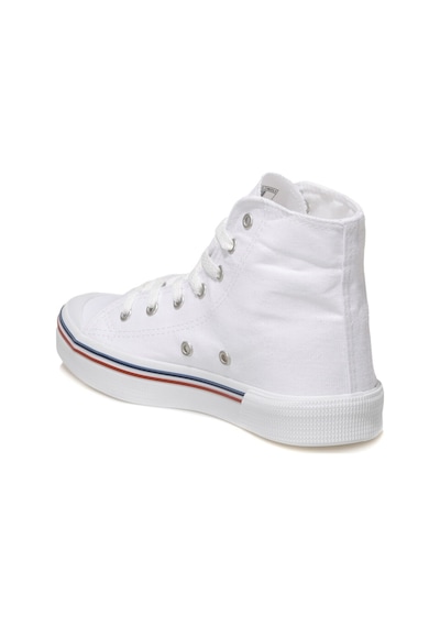U.S. Polo Assn. Penelope Hıgh 1fx 100910633 Beyaz Kadın Havuz Taban Sneaker Beyaz