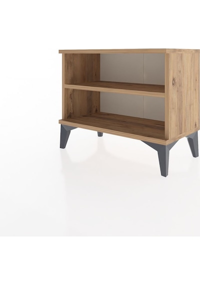 Arges Komodin Tek Raflı 60x30x48 Çam-çam Çam