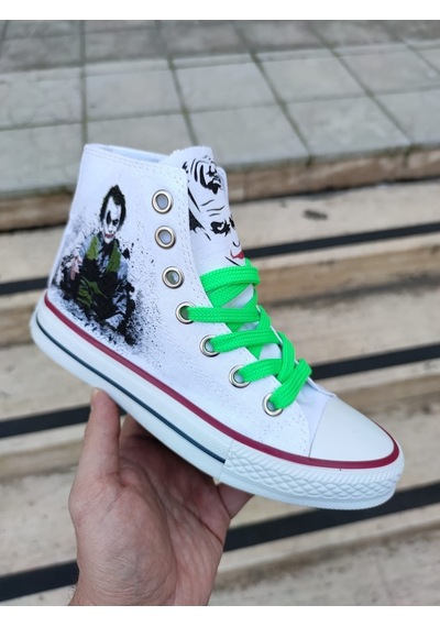 Unisex Sneakers Spor Ayakkabı Convers Modeli Joker Baskılı (525763347)