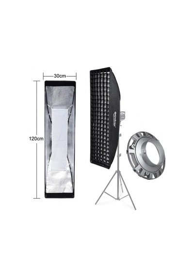 Godox Sb-fw-30120 30x120 Izgaralı Softbox Bowens