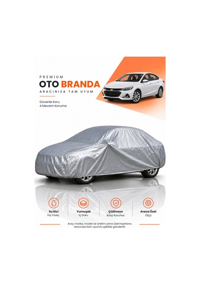 Chevrolet Cavalier 2022-2025 Sedan Uyumlu Araba Brandası Oto Branda Araba Örtüsü Araç Çadırı