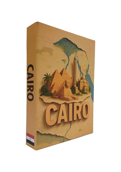 2026 -771 Caıro Dekoratif Kitap Kutusu