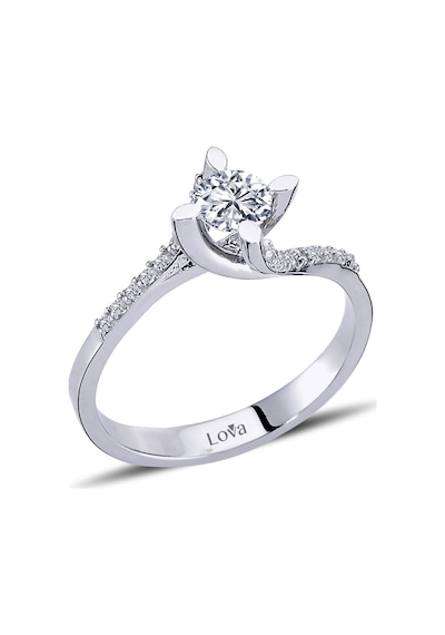Lova Toplam 0,55 Karat Pırlanta Tektaş Yüzük - 1070059