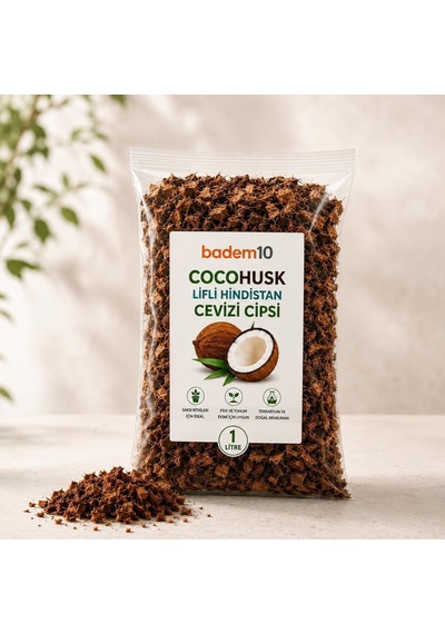 Cocohusk 1 Litre Lifli Hindistan Cevizi Cipsi Orkide Toprağı Saksı Bitkileri Doğal Coco Chips Diğer