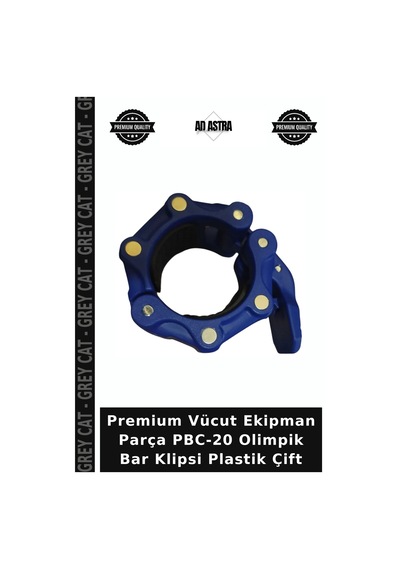 Premium Vücut Ekipman Parça Pbc-20 Olimpik Bar Klipsi Plastik Çift