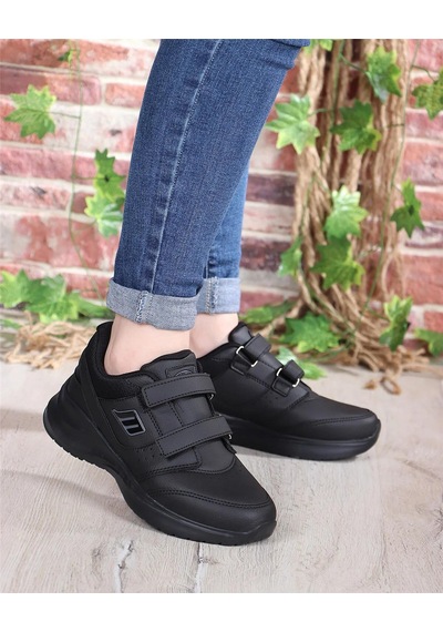 M.p. 242-1307 Zn 36-40 Siyah Sneaker Ayakkabı-siyah Siyah