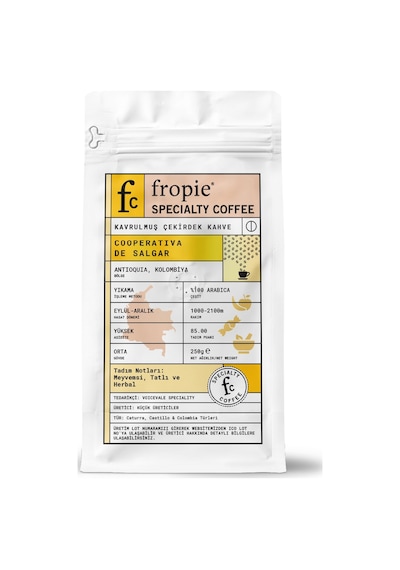Fropie Nitelikli Kahve Kolombiya Çekirdek 250 G