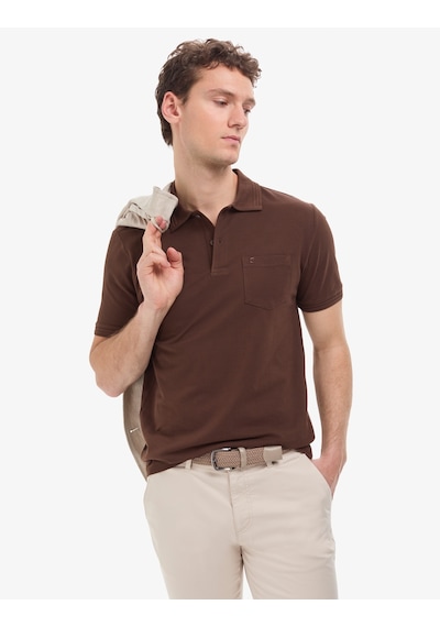 Pierre Cardin Erkek Koyu Kahverengi Tişört Basic 50325290-vr084