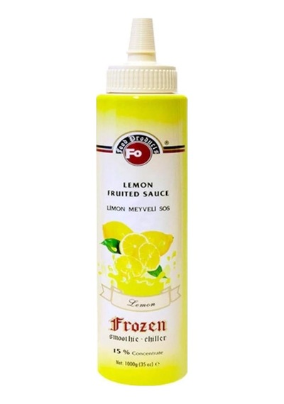 Limon Meyveli Sos - Frozen 1 Kg Çok Renkli