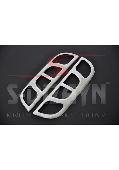 S-dizayn Fiat Fiorino Krom Stop Çerçevesi 2 Prç 2008-2016